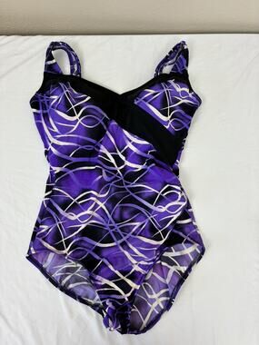 T.H.E. One Piece Bathing Swimming Suit Swimsuit Sz 14